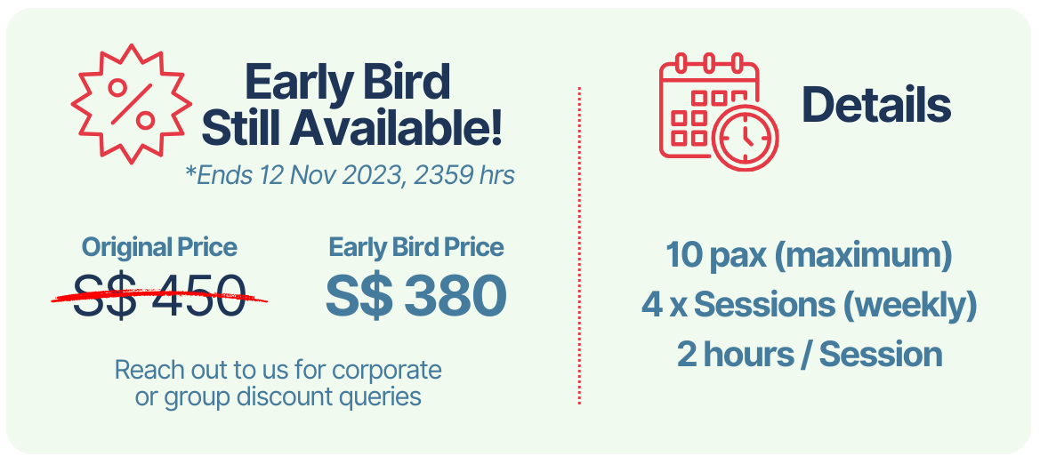 Details of the Professional Speakers Programme (Price and Schedule)